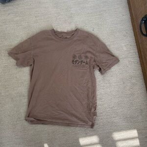 Brown Graphic T-Shirt